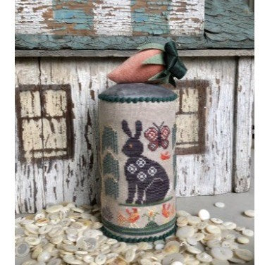 Spring Pin Drum Cross Stitch Chart by Kathy Barrick