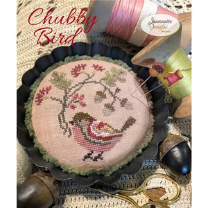 Chubby Bird Cross Stitch Chart by Jeanette Douglas Designs