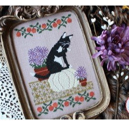 Bathing in the Asters Cross Stitch Chart by Lindy Stitches