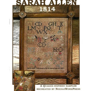 Sarah Allen 1814 Cross Stitch Chart by Needlework Press