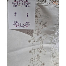 Traced Linen Doilies by Margot Creations de Paris
