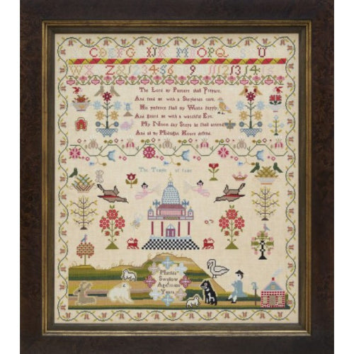 Matilda Swallow 1820 by Hands Across the Sea Samplers - the 2021 Queen of the May