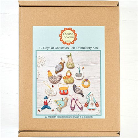 Wool And Felt Embroidery Kits