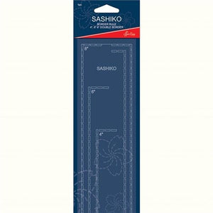 Sashiko Border Ruler Template – AllThreads