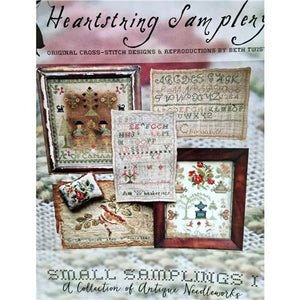 Small Samplings Cross Stitch Book by Heartstring Samplery