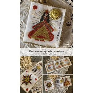 Sun Queen of the Needle Cross Stitch Chart by The Primitive Hare