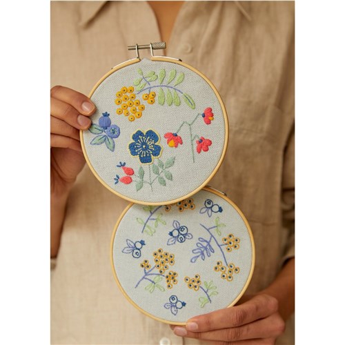 Forest Fruits - DMC Embroidery Duo Kit