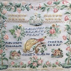 Antoinette Curera Cross Stitch Chart by Reflets de Soie