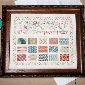 Learning Stitches Sampler Cross Stitch Booklet by Jeanette Douglas Designs