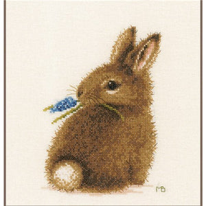 Cute Bunny Counted Cross Stitch Kit by Lanarte - PN0175627