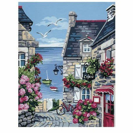 Harbour Street Tapestry Canvas 131 080 by Royal Paris