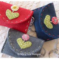 Key Case Pattern by Marg Low Designs includes Snake Key Ring