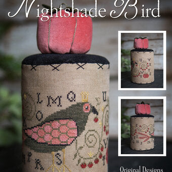 Nightshade Bird by Plum Street Samplers