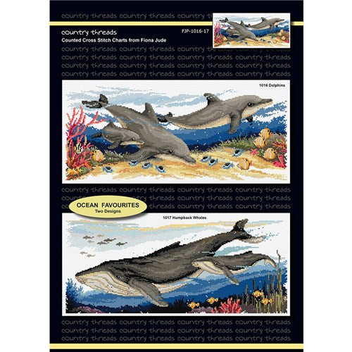 Ocean Favourites Cross Stitch Chart by Country Threads