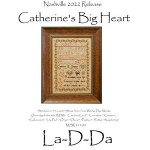 Catherine's Big Heart Stitch Chart by La D Da