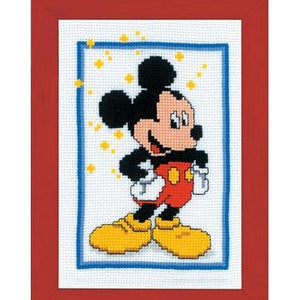 Mickey Mouse Disney Counted Cross Stitch Kit by Vervaco - PN0014670