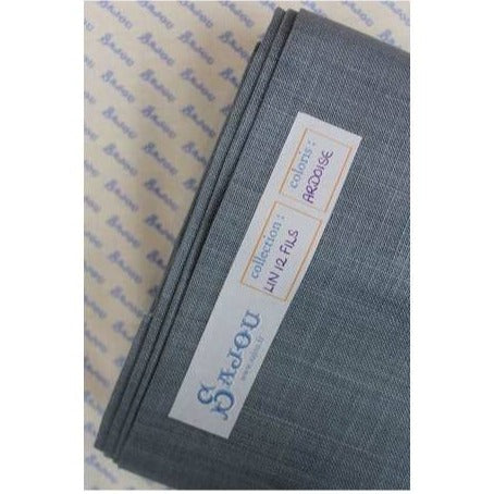 30CT Sajou Linen Slate Grey Fat Quarter