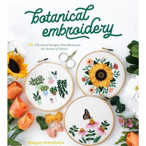 Botanical Embroidery by Maggie Schnucker