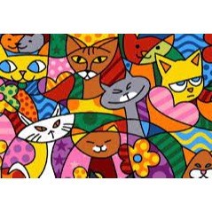 Color Cats Tapestry by SEG 929.599