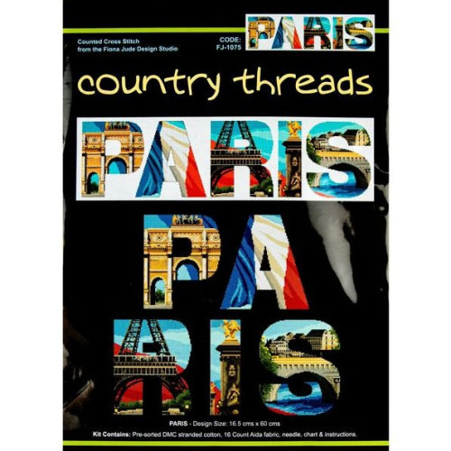 Paris Cross Stitch by Country Threads