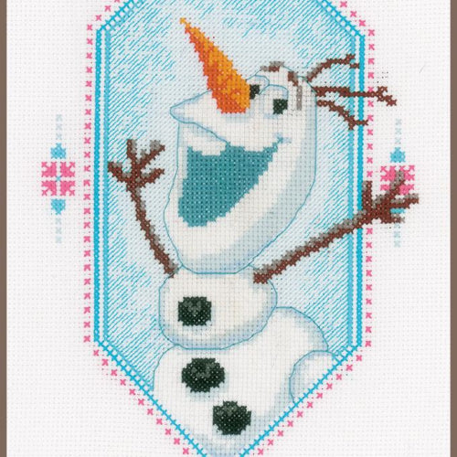 Frozen I'm Olaf Disney Cross Stitch kit by Vervaco PN-0167298