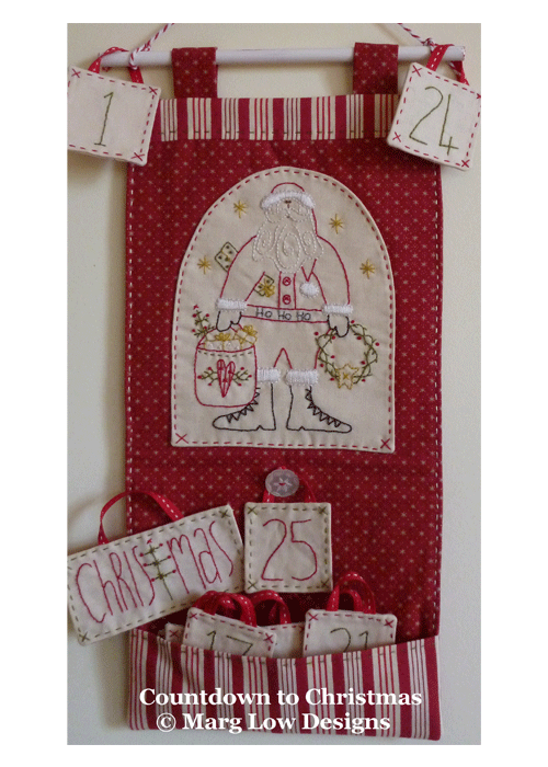 Countdown to Christmas Pattern by Marg Low Designs