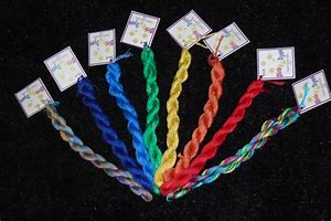 Dinky Dyes Silk Threads