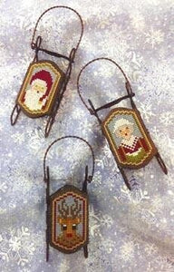 Sled Cross Stitch Designs by Foxwood Crossing