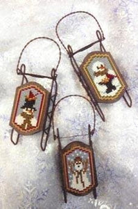 Sled Cross Stitch Designs by Foxwood Crossing