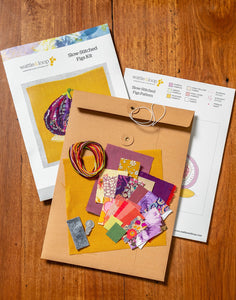 Figs Slow-Stitching Kit by Wattle & Loop
