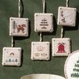 Christmas Treasures Ornaments by Dames of the Needle