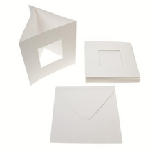 Trifold Card White Pack Of 6