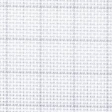 18CT Easy Count Aida Zweigart Per Metre White