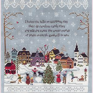 Christmas Village by The Victoria Sampler