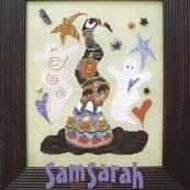 The Witch's Hat Cross stitch chart by Sam Sarah