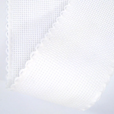 8cm Aida Band Zweigart Per Metre White