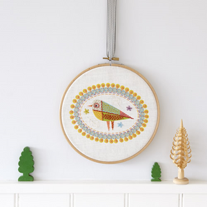 Birdie 2 Embroidery Kit by Nancy Nicholson