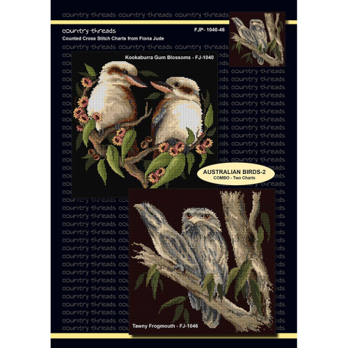 Australian Birds Combo 2 by Country Threads