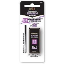 Regal Superior Embroidery Needles