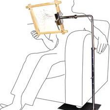Lowery Workstand with Clamp - Silver Grey