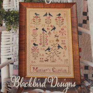 Mother's Garden Cross Stitch Chart by Blackbird Designs