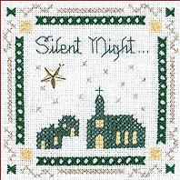 Silent Night Beyond Cross Stitch Kit by Victoria Sampler
