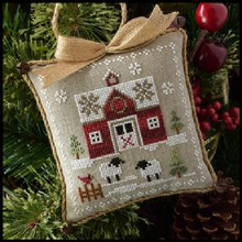 Farmhouse Christmas by Little House Needleworks - Snowy Series