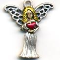 Susan Clarke Charm 1623 Angel Holding Heart