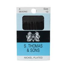 S Thomas Beading Needles