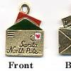 Susan Clarke Charm 1437 Santa Letter Charm