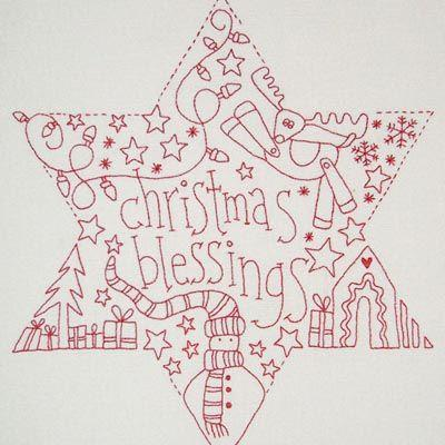 Christmas Blessings Star by Rosalie Dekker Designs