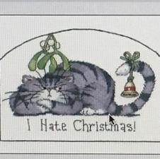 I Hate Christmas Cats Rule Kit by Heritage Crafts