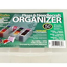 Floss and Needlecraft Organiser by Darice - 51 Piece