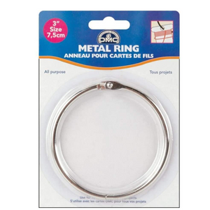 DMC Metal Rings 3"
